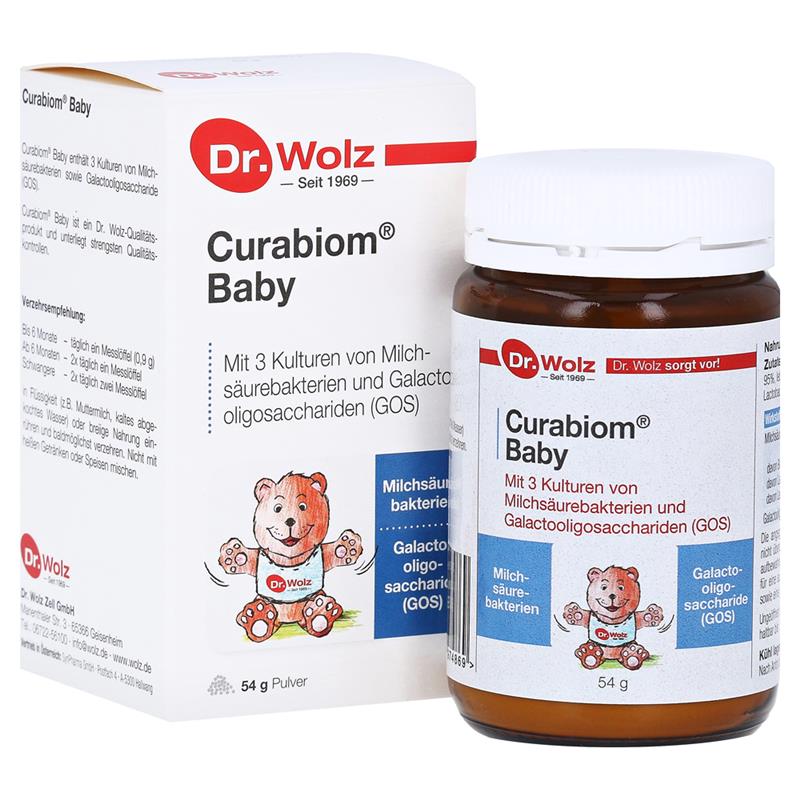 Supliment pentru Bebelusi Curabiom Baby 54 grame Dr.Wolz