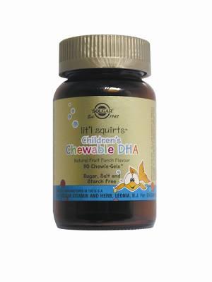 Suplimente Alimentare Children's Chewable DHA 90cps Solgar
