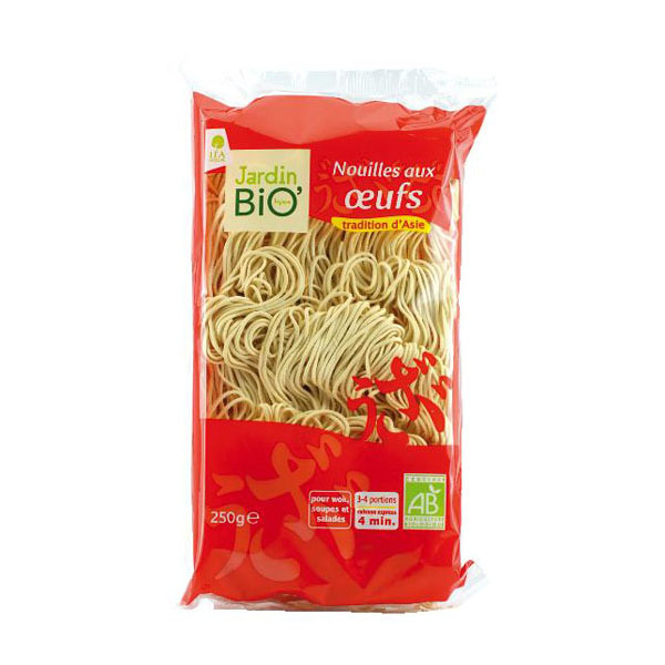 Taietei Chinezesti cu Ou Bio Jardin Bio 250gr