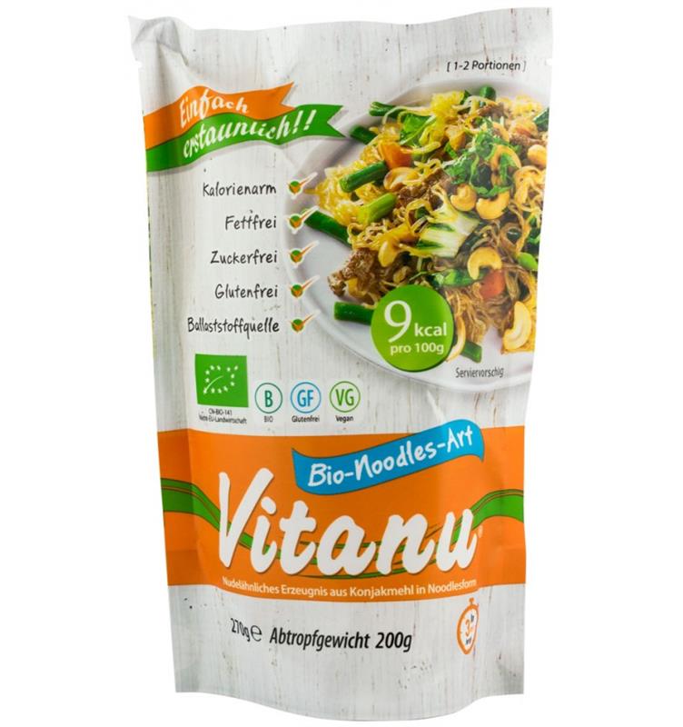 Taietei din Faina de Konjac Bio 270gr Vitanu
