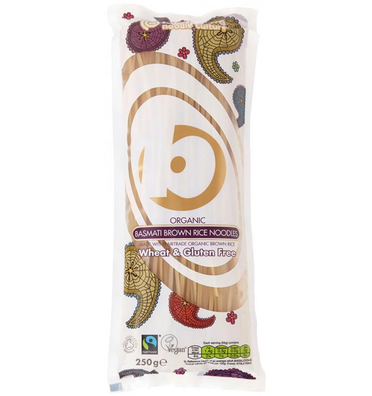 Taitei din Orez Brun Basmati Bio 250gr King