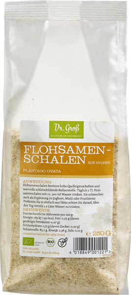 Tarate de Psyllium Ecologice 250gr Dr.Grob