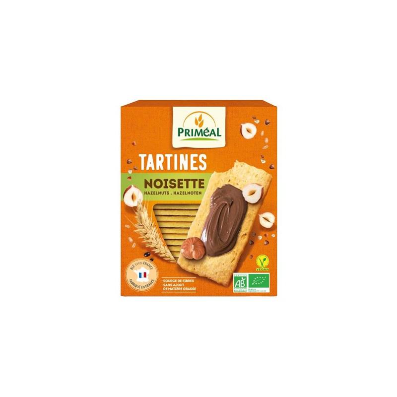 Tartine Crocante cu Faina de Grau si Alune Bio 150gr Primeal