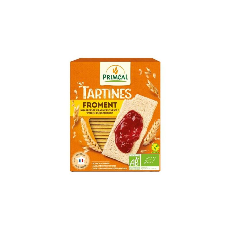 Tartine Crocante cu Faina de Grau si Secara 150gr Primeal