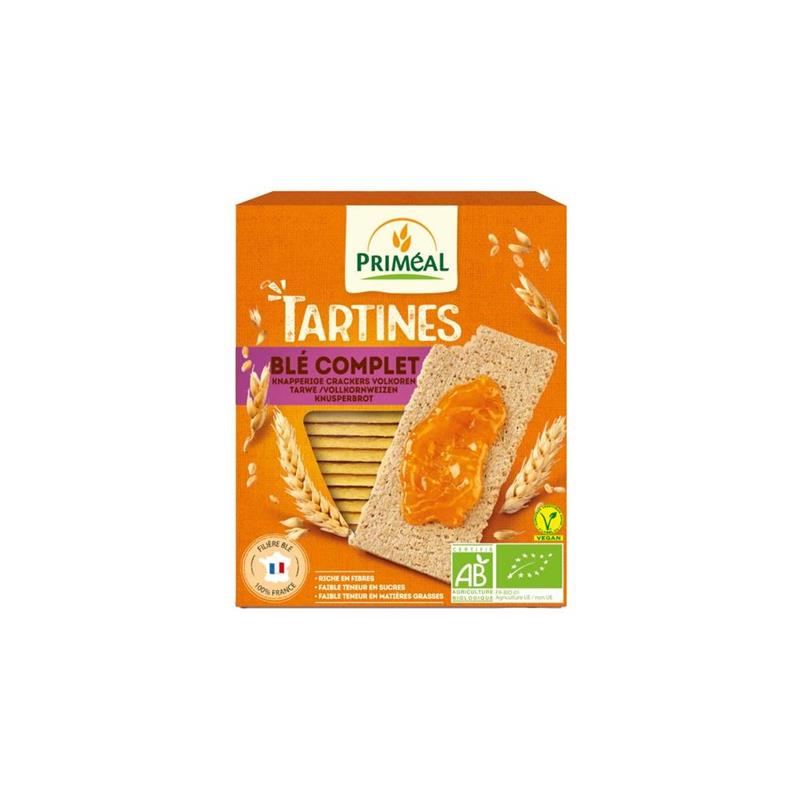 Tartine Crocante cu Faina Integrala de Grau Bio 150gr Primeal
