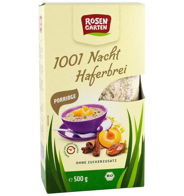 Terci din Tarate de Ovaz cu Fructe si Scortisoara Bio 500gr Rosen Garten