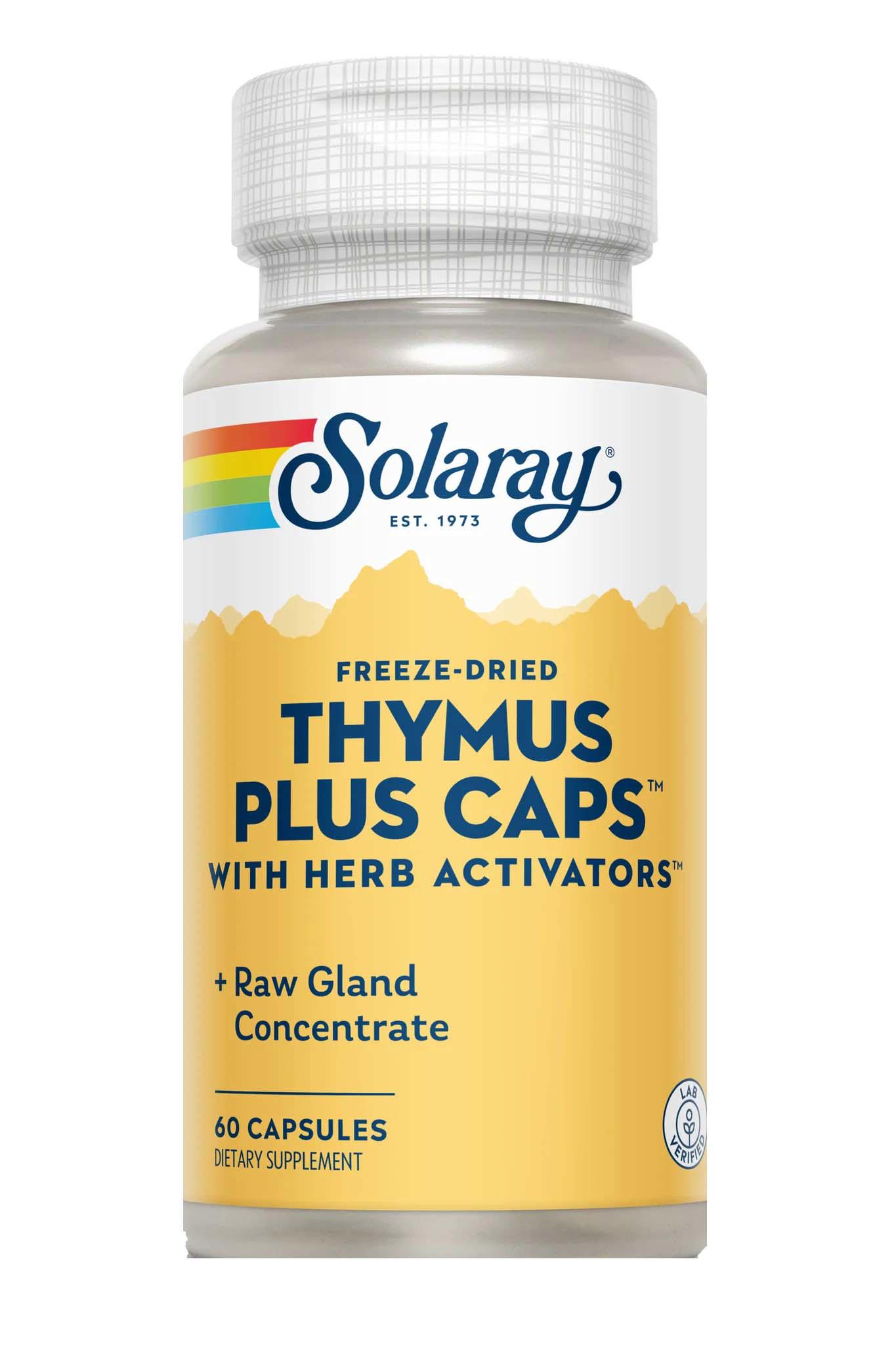 Thymus Plus Solaray 60cps Secom