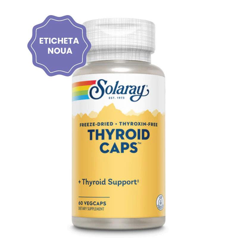 Thyroid Caps Solaray Secom 60cps