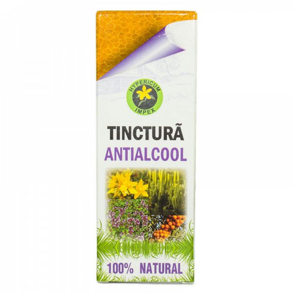 Tinctura Antialcool 50 mililitri Hypericum 