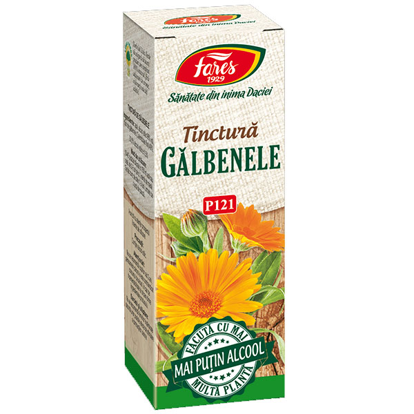Tinctura de Galbenele 50 mililitri Fares