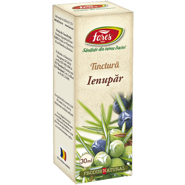 Tinctura de Ienupar 30 mililitri Fares