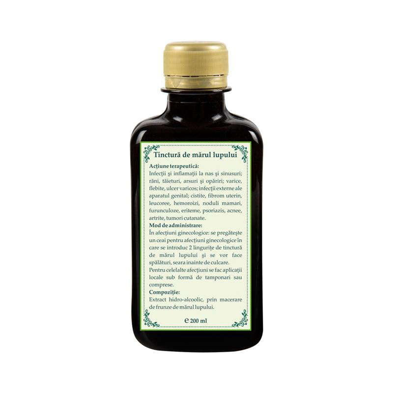 Tinctura de Marul Lupului 200ml Apuseni Plant