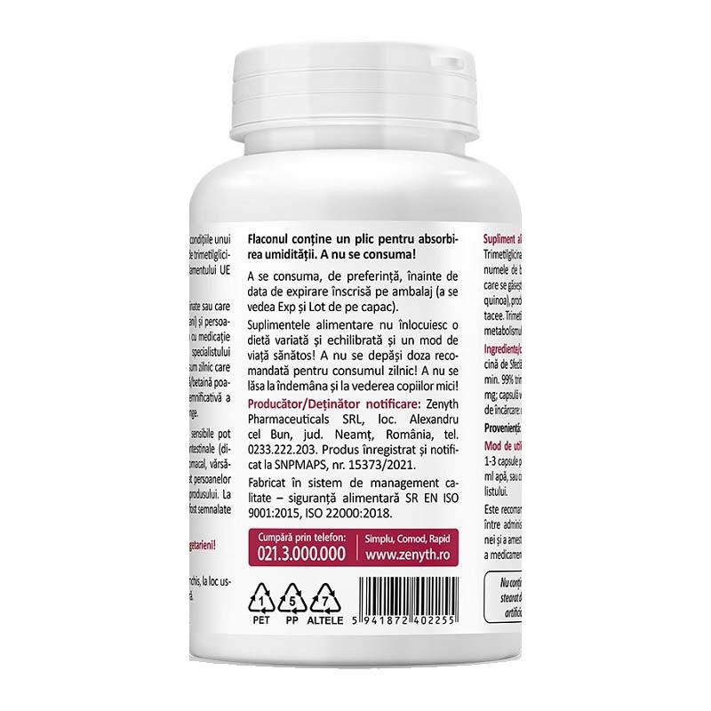 TMG 500 miligrame 60 capsule Zenyth