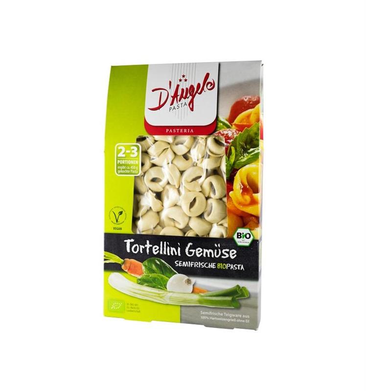 Tortellini Bio cu Legume D'Angelo 250gr