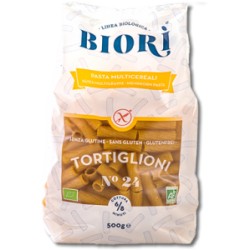 Tortiglioni Bio din Faina Multicereale Fara Gluten Molino 500gr