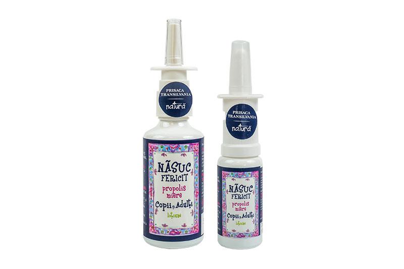 Tratament Natural pentru Raceala Nasuc Fericit Copii 50 mililitri Prisaca