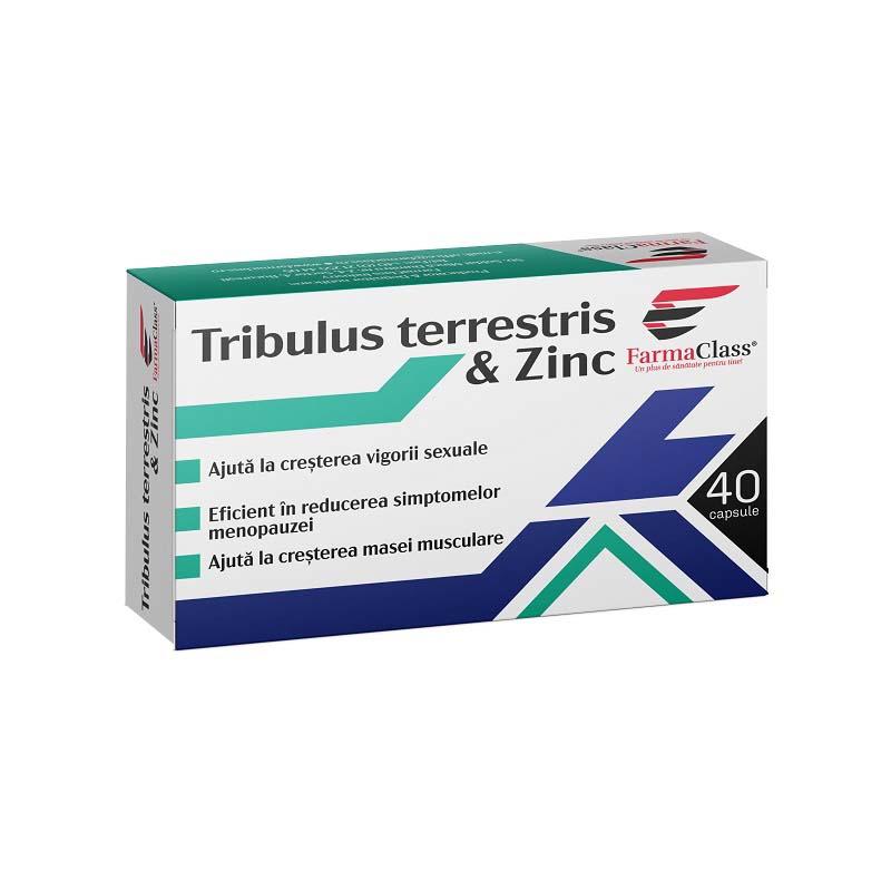 Tribulus Terrestris si Zinc Farma Class 30cps