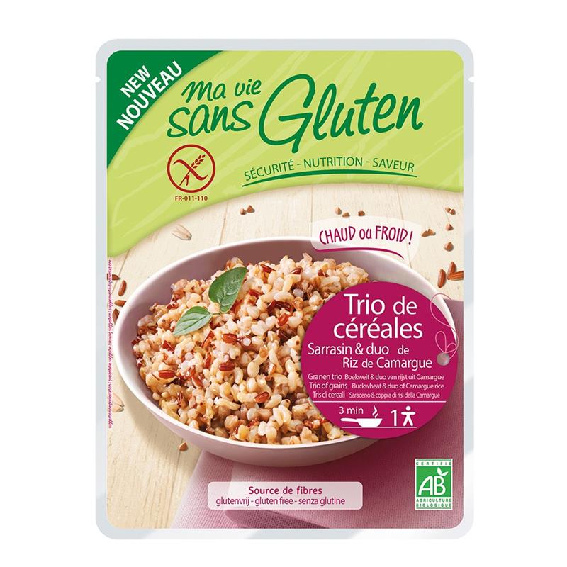 Trio Cereale Natur Bio Ma Vie Sans Gluten 220gr