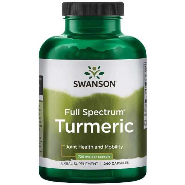 Turmeric 720 miligrame 240 capsule Swanson
