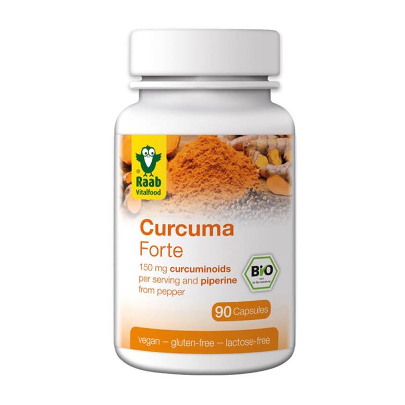 Turmeric Forte Bio 500 miligrame 90 capsule Raab