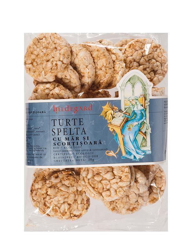 Turte Spelta cu Mar si Scortisoara Hild.Bio Sonnentor 60gr