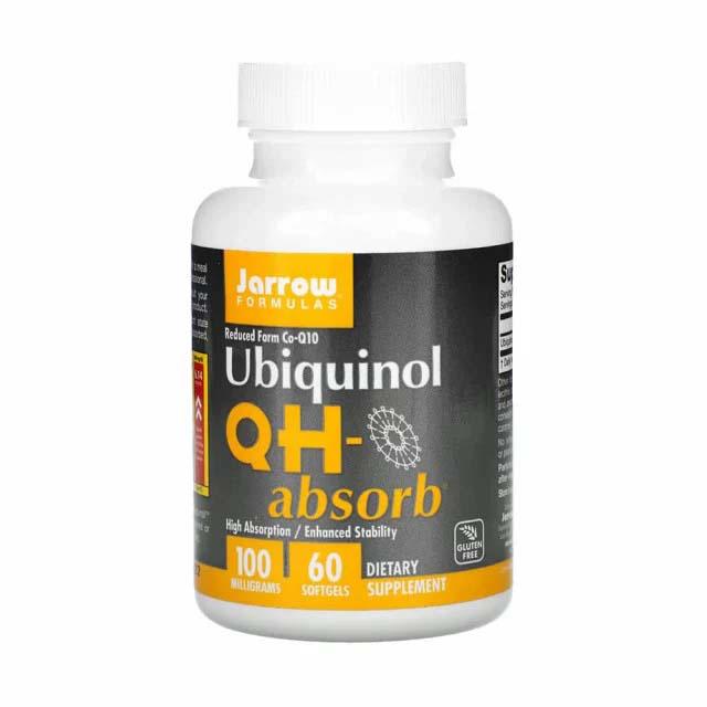 Ubiquinol Kaneka QH-Absorb Q10 100 miligrame 60 capsule Jarrow Formulas