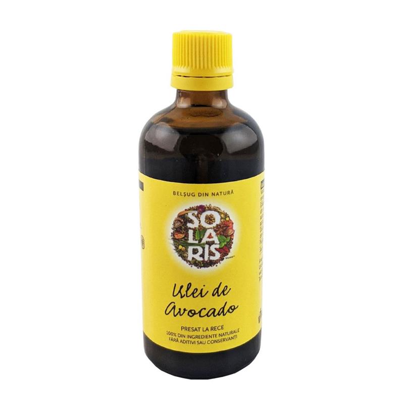 Ulei Avocado Presat la Rece 100 mililitri Solaris