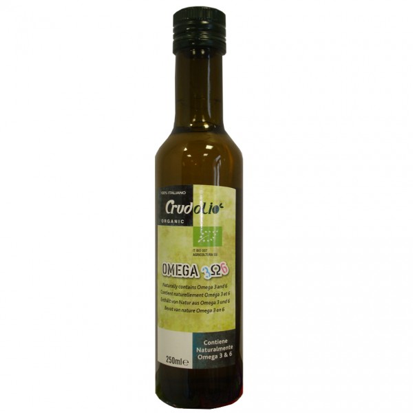 Ulei cu Omega 3-6 Crudolio Bio Joe&Co Pronat 250ml
