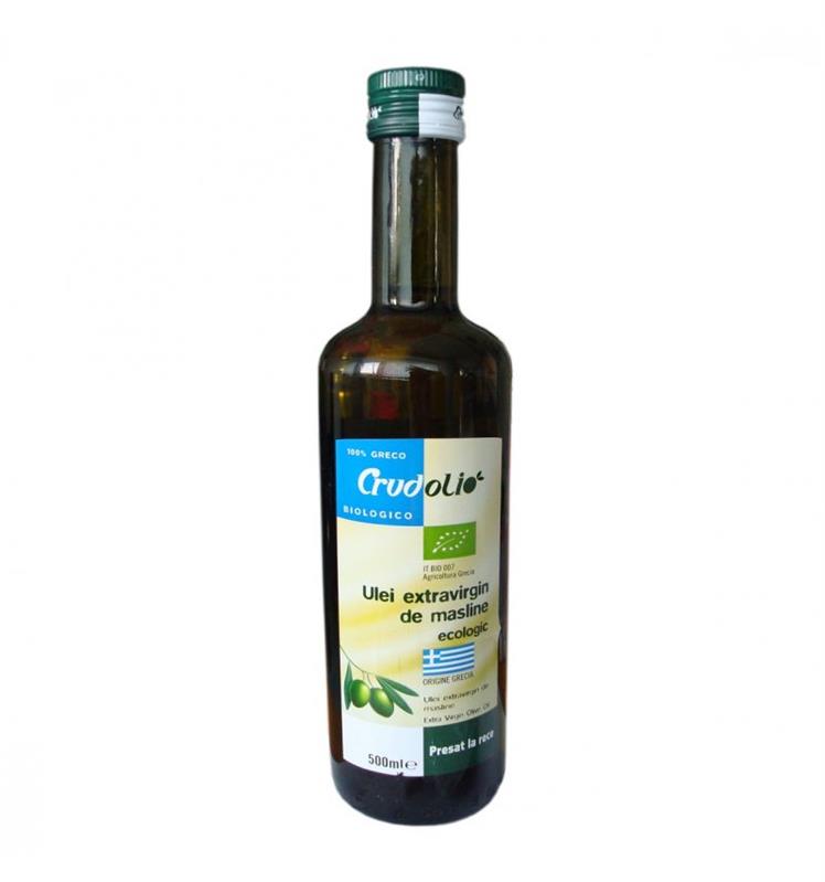 Ulei Bio de Masline Extravirgin Crudolio Joe&Co Pronat 500ml
