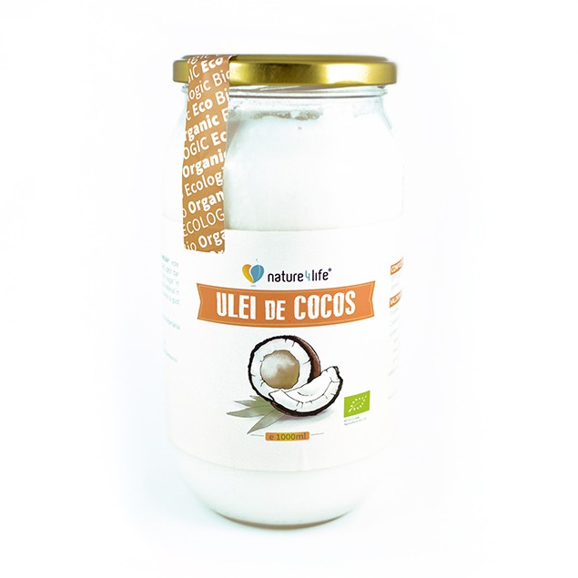 Ulei Cocos Dezodorizat Ecologic N4L Evergreen 1000ml