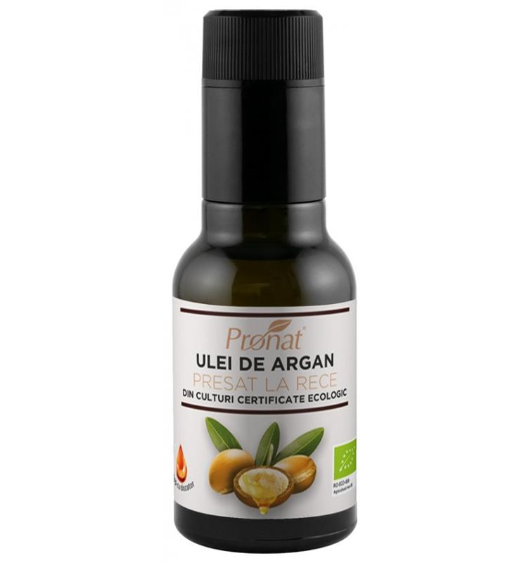 Ulei de Argan Presat la Rece Bio 100ml Pronat