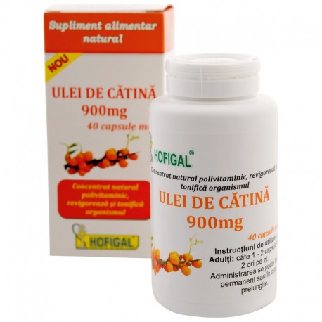 Ulei de Catina 900mg Hofigal 40cps
