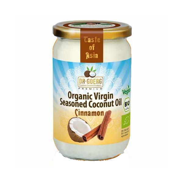 Ulei de Cocos Condimentat cu Scortisoara Eco 190 mililitri Dr. Goerg