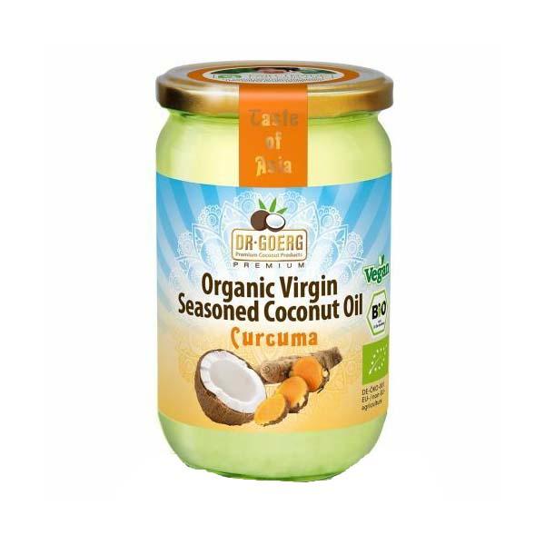 Ulei de Cocos Condimentat cu Turmeric Eco 190 mililitri Dr. Goerg