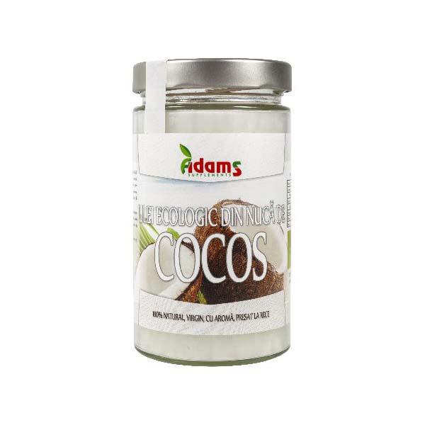 Ulei de Cocos Ecologic Presat la Rece 600 mililitri Adams Vision