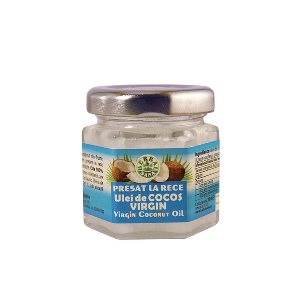 Ulei de Cocos Virgin Herbavit 35ml