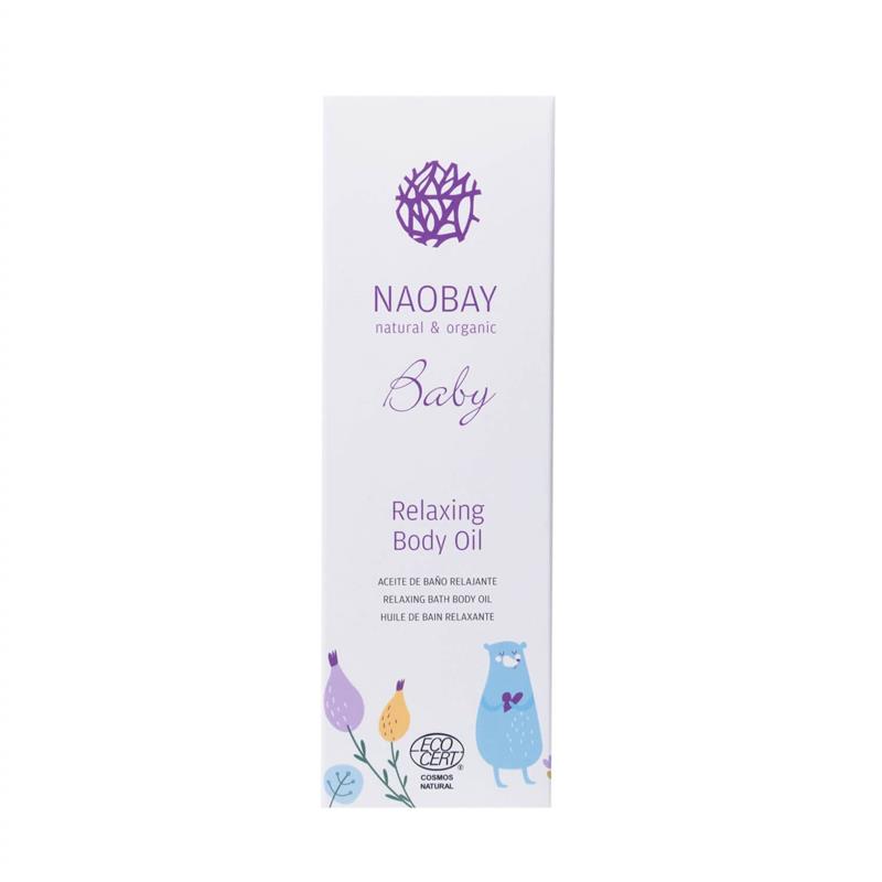 Ulei de Corp Relaxant pentru Copii 200 mililitri Naobay