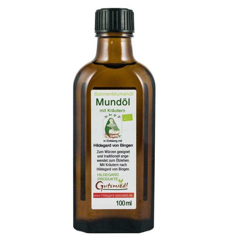 Ulei de Floarea Soarelui cu Plante Medicinale Bio pentru Gura 100ml Hildegard Von Bingen