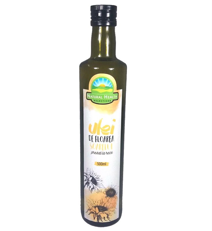 Ulei de Floarea Soarelui Presat la Rece Natural Health 500ml