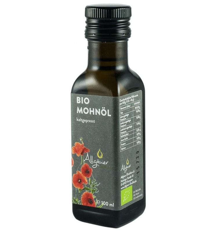 Ulei de Mac Presat la Rece Bio Allgauer 100ml