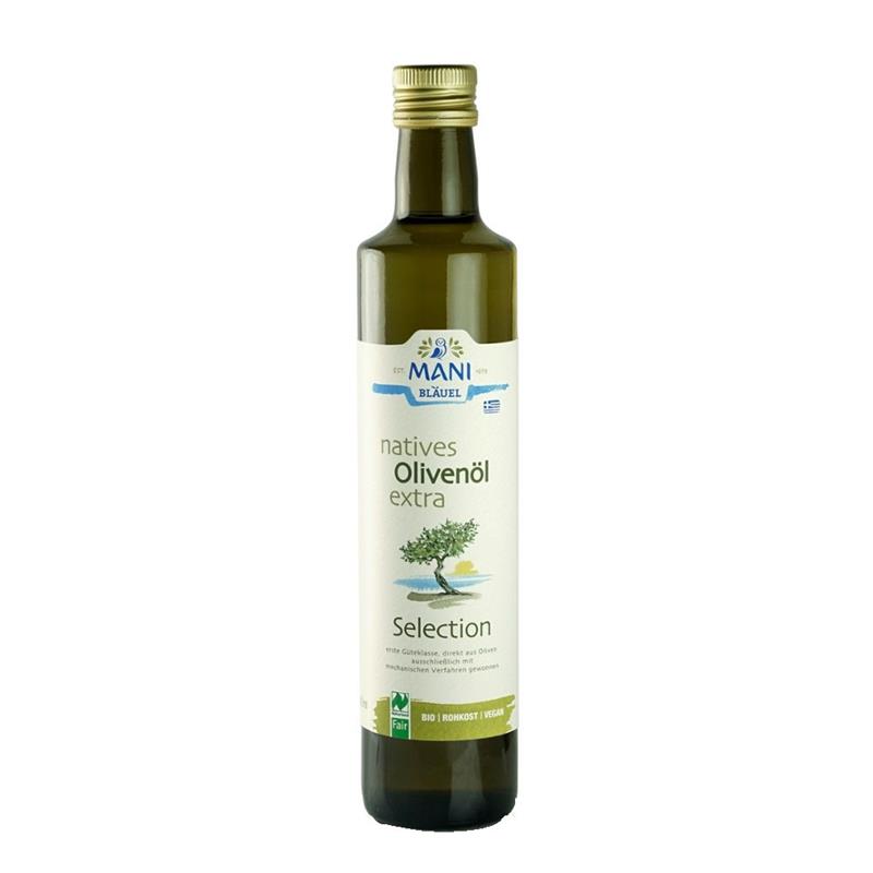 Ulei de Masline Extra Virgin Selection Bio 500 mililitri Mani