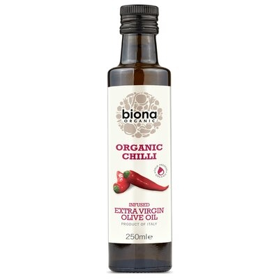 Ulei de Masline Extravirgin cu Infuzie de Chilli Bio 250 mililitri Biona