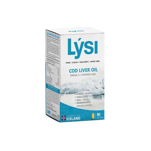 Ulei din Ficat Cod Lysi Saga Sanatate 80cps