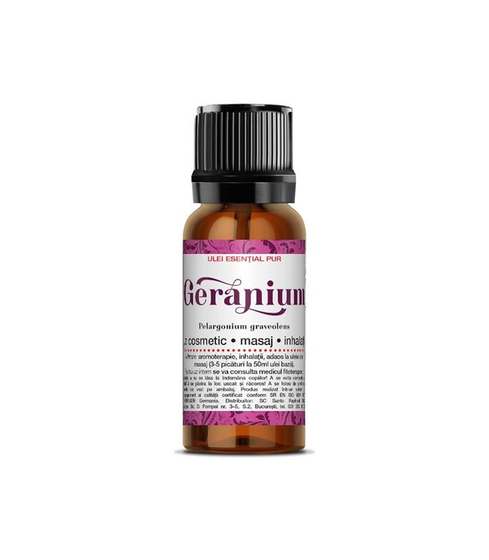 Ulei Esential de Geraniu 10ml Santo Raphael