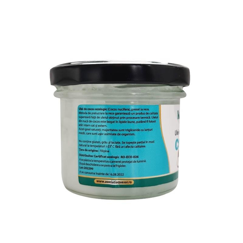 Ulei Extravirgin de Cocos Bio 100 mililitri Kotys