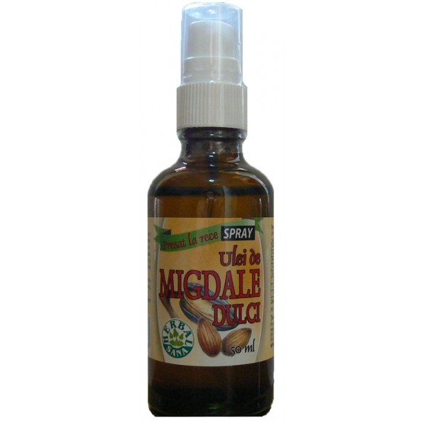 Ulei Migdale Dulci Presat la Rece Spray Herbavit 50ml