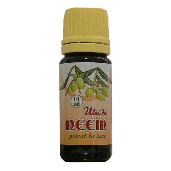 Ulei Neem Presat la Rece Herbavit 10ml