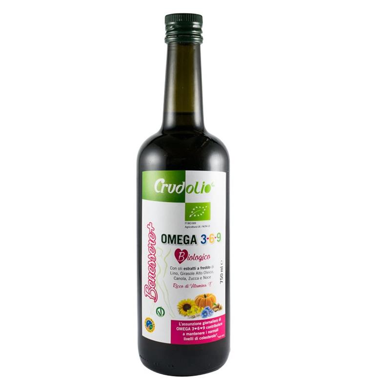 Ulei Omega 3-6-9 Bio Crudolio 750ml