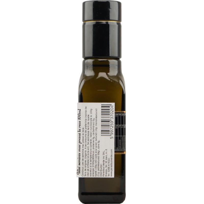 Ulei Presat la Rece din Seminte de Mac 100 mililitri Solio