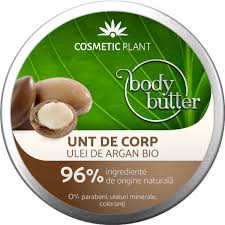 Unt de Corp cu Ulei de Argan Bio Cosmetic Plant 200ml